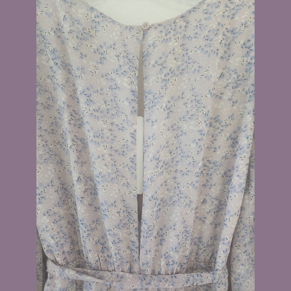 Indikah by Angel Biba NWT Tiered Ruffle Boho Mini Dress Medium - Picture 8 of 10